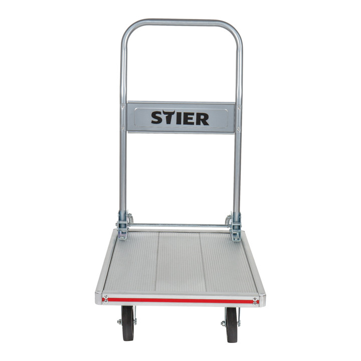Chariot à plate-forme repliable en aluminium STIER