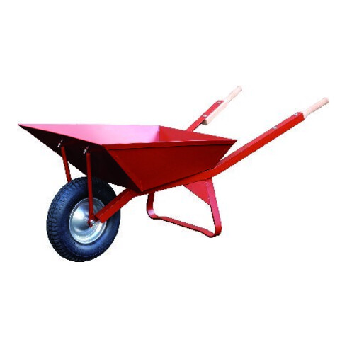 Chariot d'angle "WEK 85" 85 L, roue pneumatique, monté