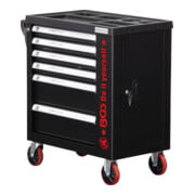 Chariot d'atelier BGS 6 tiroirs 1 porte latérale vide 6055-1-4