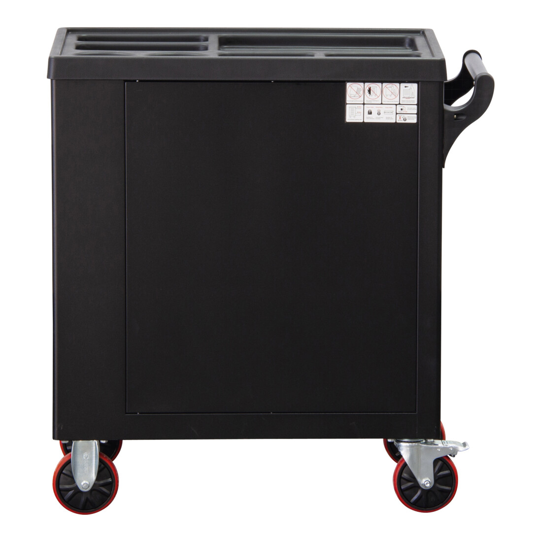 Chariot d'atelier BGS 6 tiroirs 1 porte latérale vide 6055-1