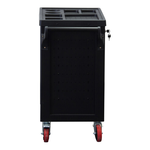 Chariot d'atelier BGS 6 tiroirs 1 porte latérale vide 6055-1