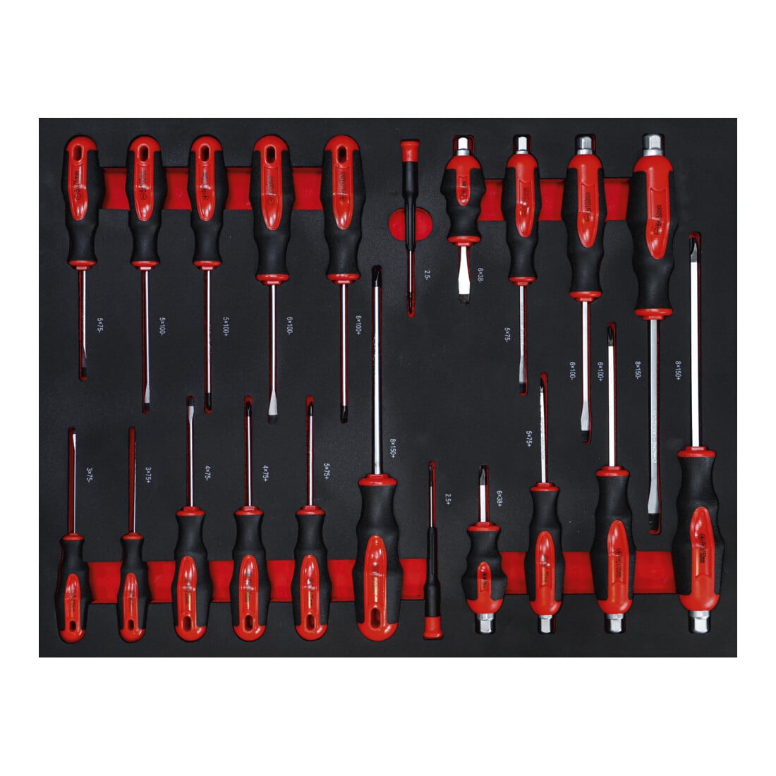 Chariot d'atelier BGS 7 tiroirs 1 porte latérale avec 250 outils 6058