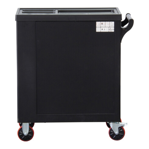 Chariot d'atelier BGS 7 tiroirs 1 porte latérale vide 6058-1