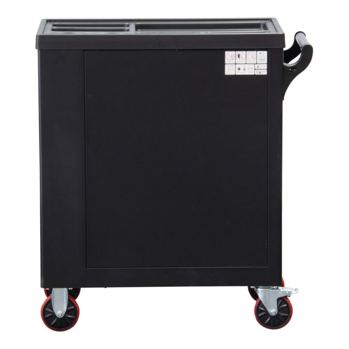 Chariot d'atelier BGS 7 tiroirs 1 porte latérale vide 6058-1