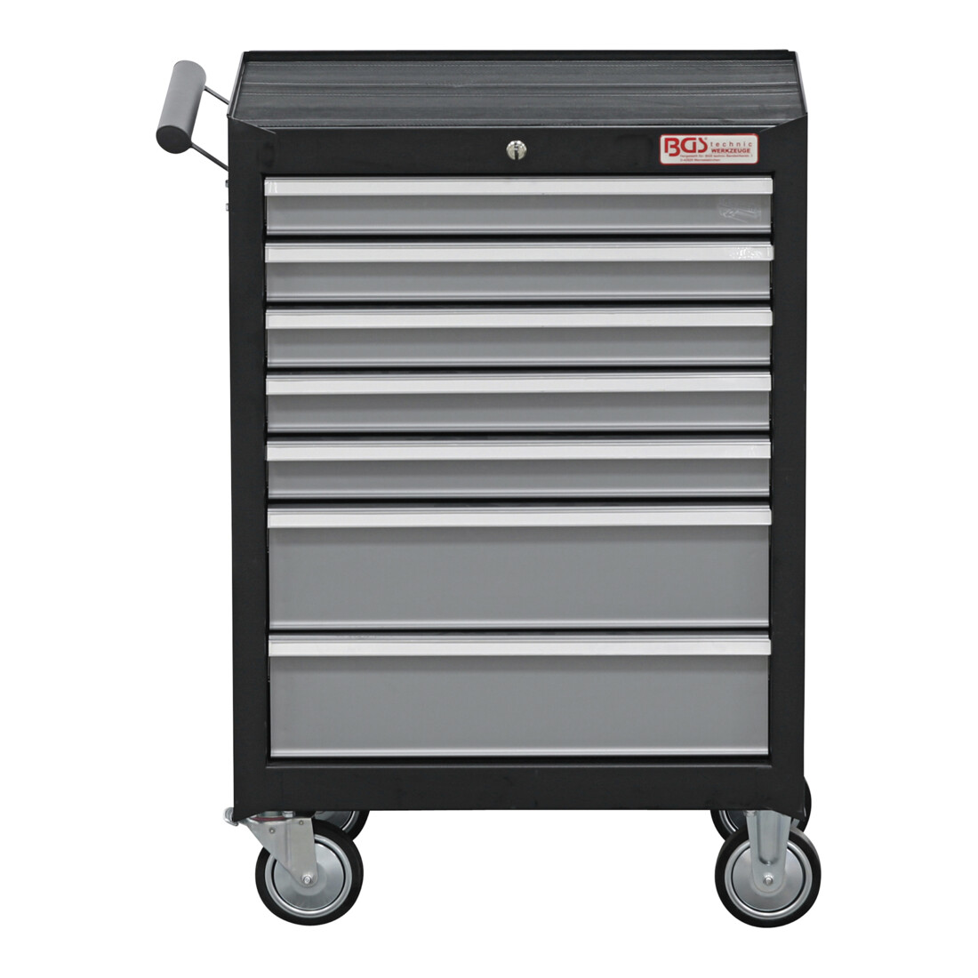 Chariot d'atelier BGS 7 tiroirs avec 120 outils