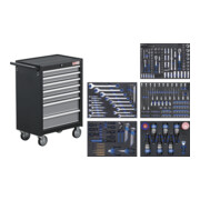 BGS Servante d’atelier 7 tiroirs avec 354 outils 4209-1