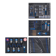 Chariot d'atelier BGS 8 tiroirs avec 263 outils-3