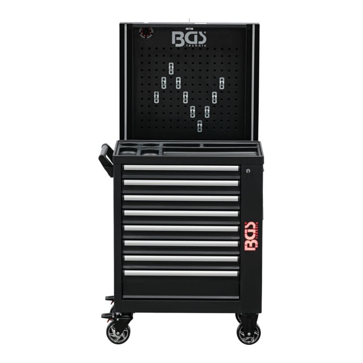 Chariot d'atelier BGS 8 tiroirs vides