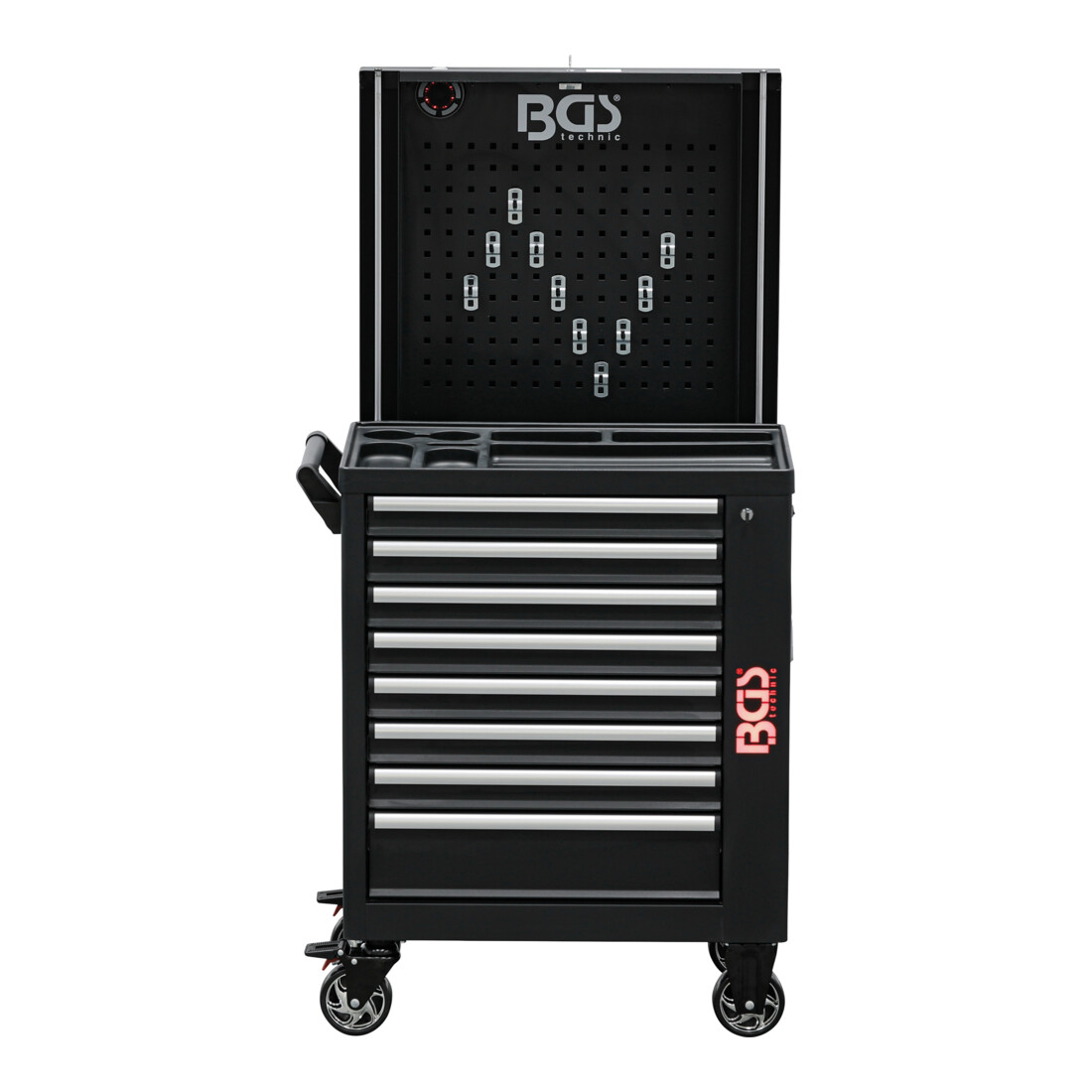 Chariot d'atelier BGS 8 tiroirs vides