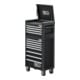 Chariot d'atelier BGS Profi Standard Maxi 12 tiroirs avec 263 outils