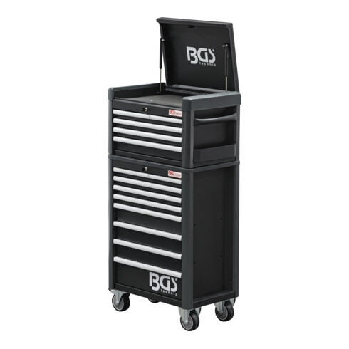 Chariot d'atelier BGS Profi Standard Maxi 12 tiroirs avec 263 outils
