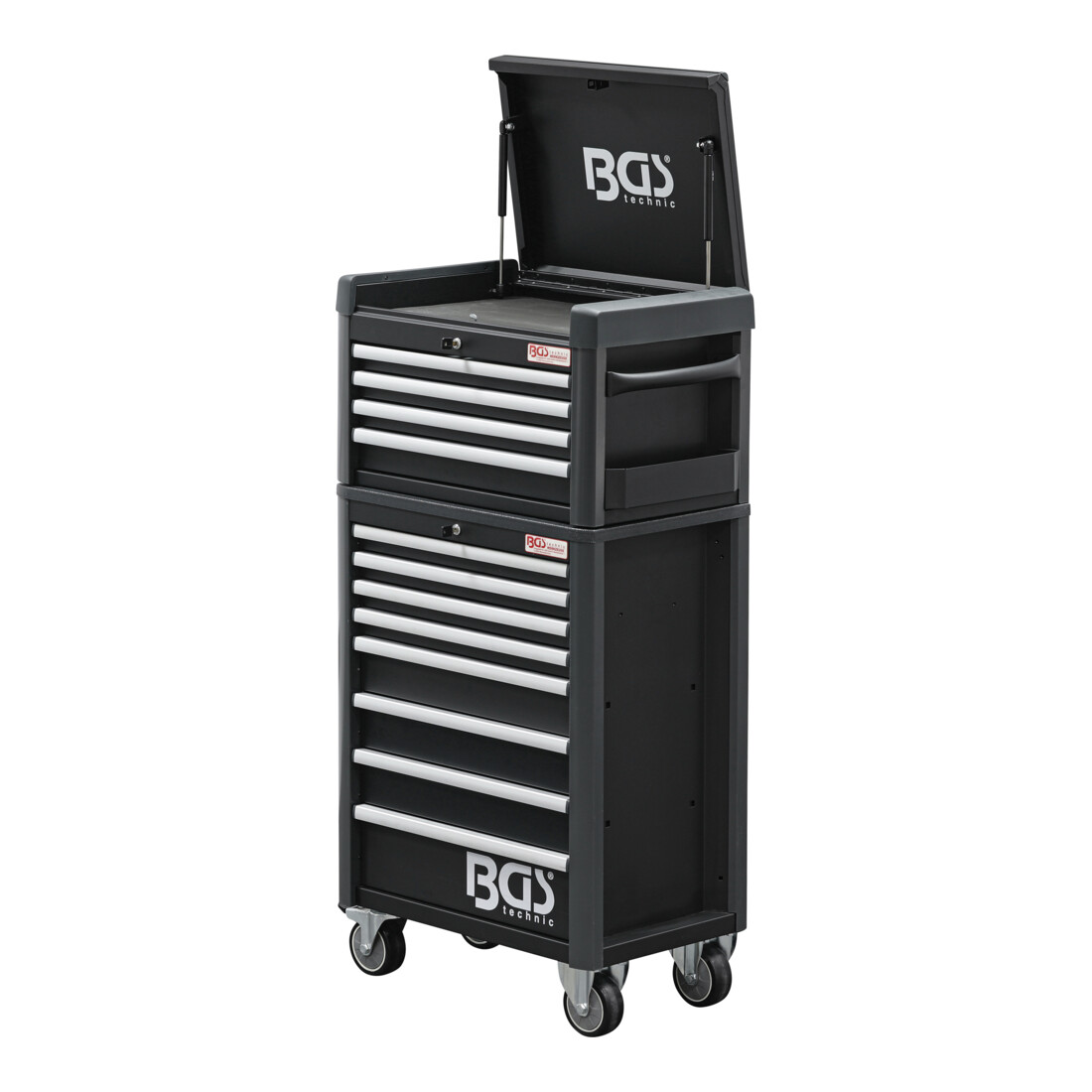 Chariot d'atelier BGS Profi Standard Maxi 12 tiroirs avec 263 outils