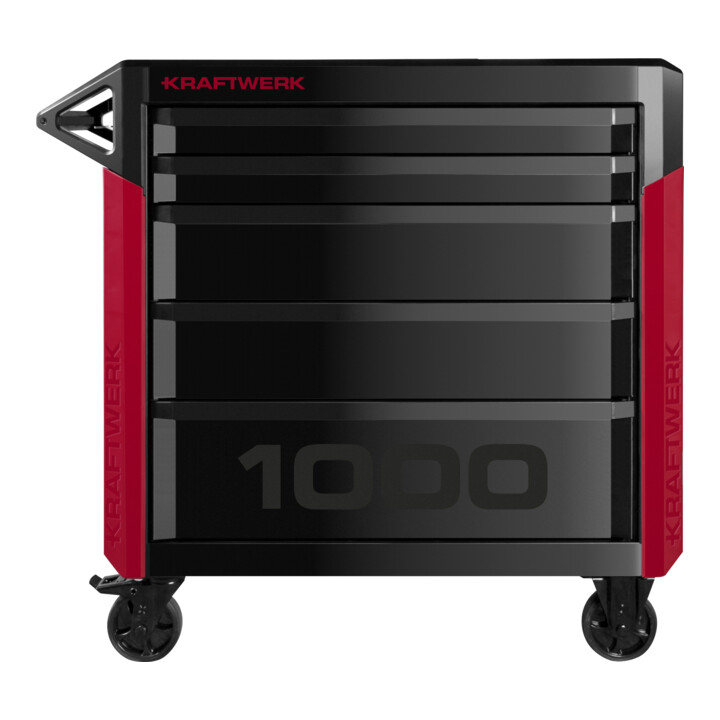 Chariot d'atelier Kraftwerk PRO LINE PT1000 5 tiroirs