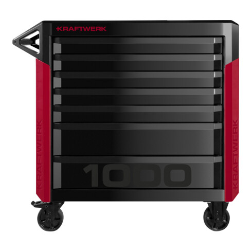 Chariot d'atelier Kraftwerk PRO LINE PT1000 7 tiroirs