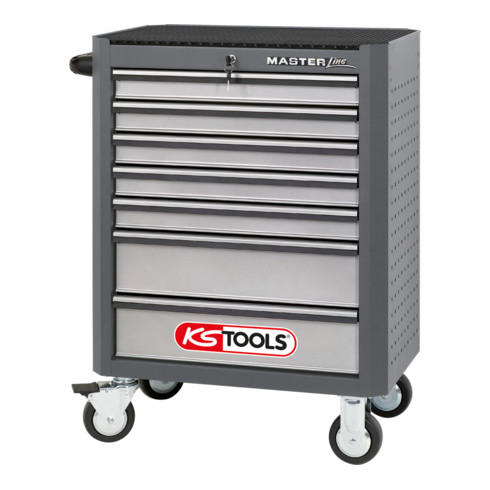 KS Tools MASTERline Chariot d'atelier, gris/argent