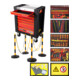 Chariot d’atelier PERFORMANCEplus e10 KS Tools avec 164 outils isolés pour véhicules électriques et hybrides