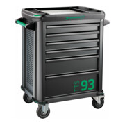 Chariot d'atelier Stahlwille Nombre de tiroirs 6 gris anthracite, RAL 7016