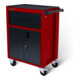 Chariot d'atelier STIER Basic Compact, vide, avec couvercle en plastique