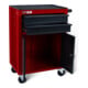 Chariot d'atelier STIER Basic Compact, vide, avec couvercle en plastique