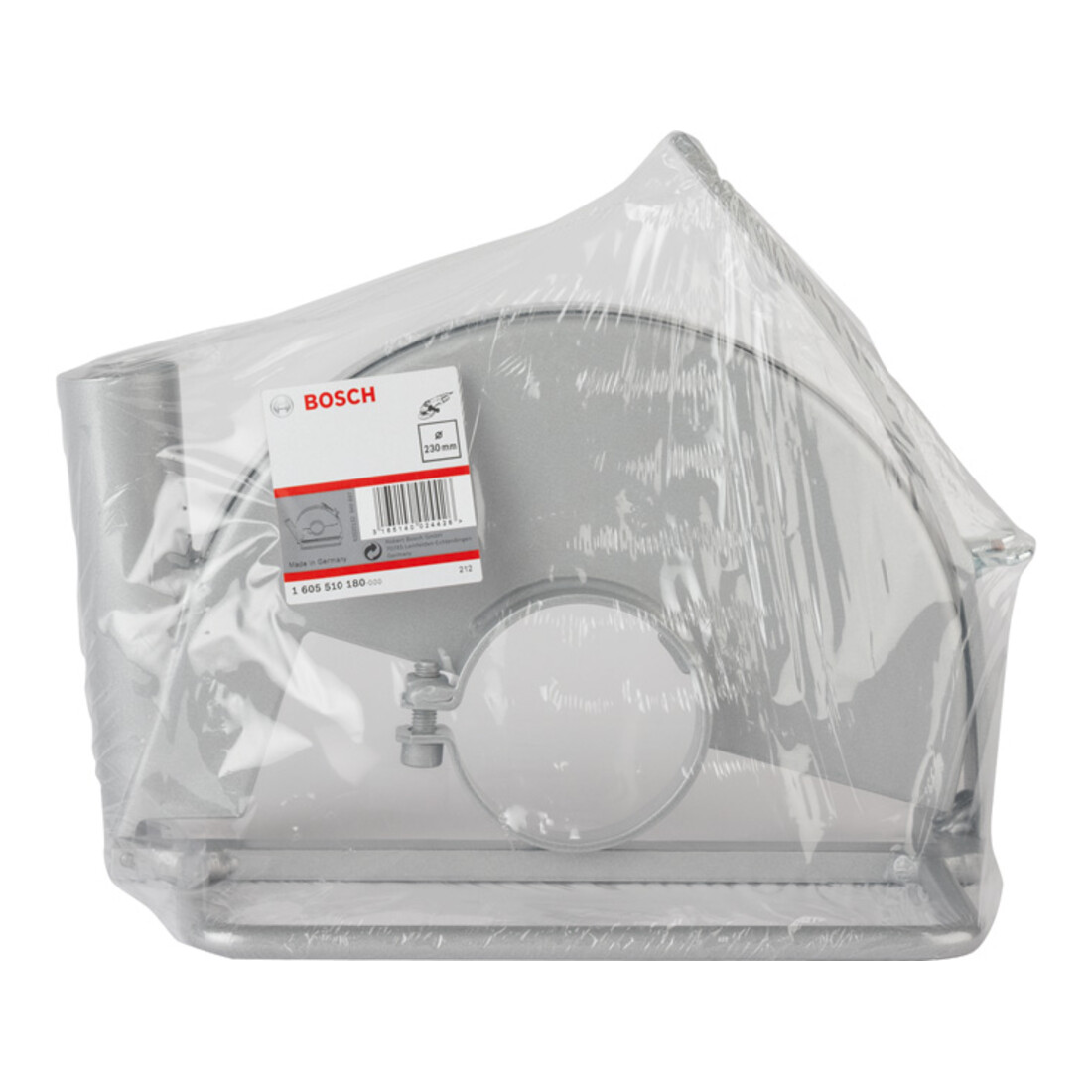 Chariot de guidage Bosch avec buse d'aspiration pour couper la bande de tension 230 mm