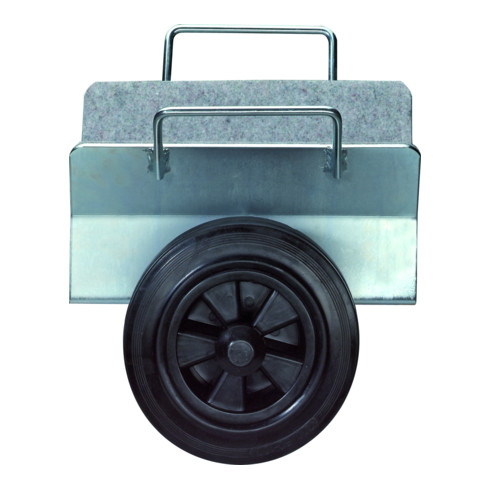 Chariot de serrage de plaque BS Rollen avec largeur de serrage de roue en caoutchouc 0-70 mm