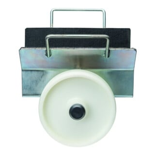 Chariot de serrage de plaque BS Rollen avec largeur de serrage de roue en plastique 0-70 mm