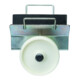 Chariot de serrage de plaque BS Rollen avec largeur de serrage de roue en plastique 0-70 mm