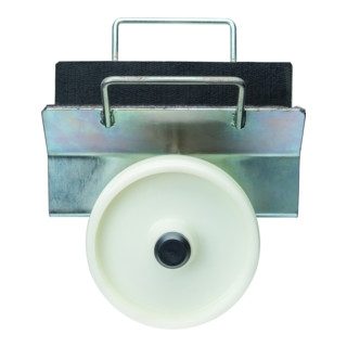 Chariot de serrage de plaque BS Rollen avec largeur de serrage de roue en plastique 0-70 mm