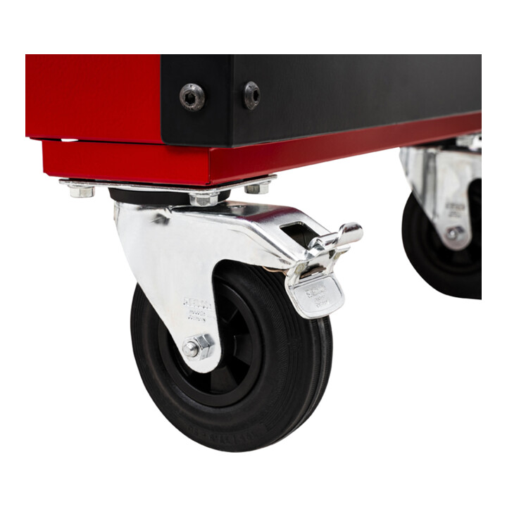 Chariot de service STIER avec panneaux perforés HxlxP 960x810x543 mm