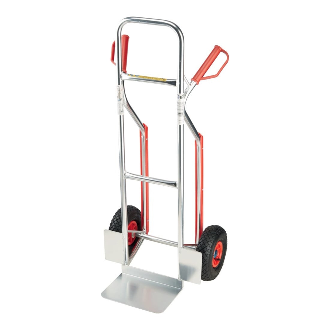 Chariot de transport alu 150 kg 305×200 mm, pneus gonflables