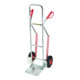 Chariot de transport pliable Alu 150 kg 305×293 mm, pneus pneumatiques-1