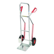 Chariot de transport pliable Alu 150 kg 305×293 mm, pneus pneumatiques