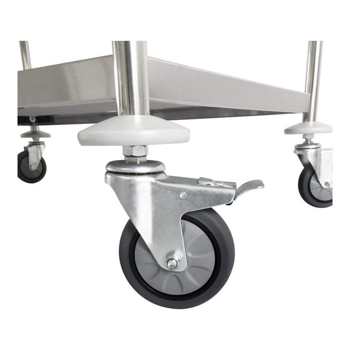 Chariot desserte STIER à 3 plateaux