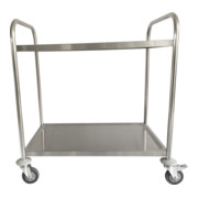 STIER Desserte de service en acier inoxydable-4