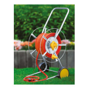 Chariot-dévidoir galvanisé WOLF-Garten ''WS-50Z''-3