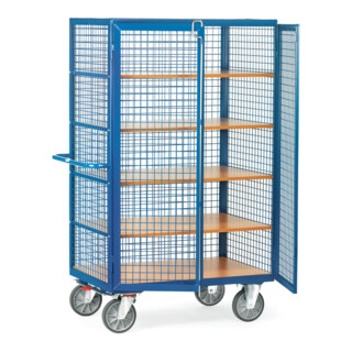 fourgon fetra box avec parois en treillis