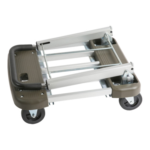Chariot plate-forme réglable pliable STIER, capacité de charge 150 kg