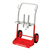 Chariot Rothenberger pour le transport de bouteilles de gaz de 5 et 10 litres