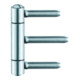 Charnière à enfoncer BAKA C 1-15 WF 3-pcs. topzink 60kg DIN L/R portes en bois-1