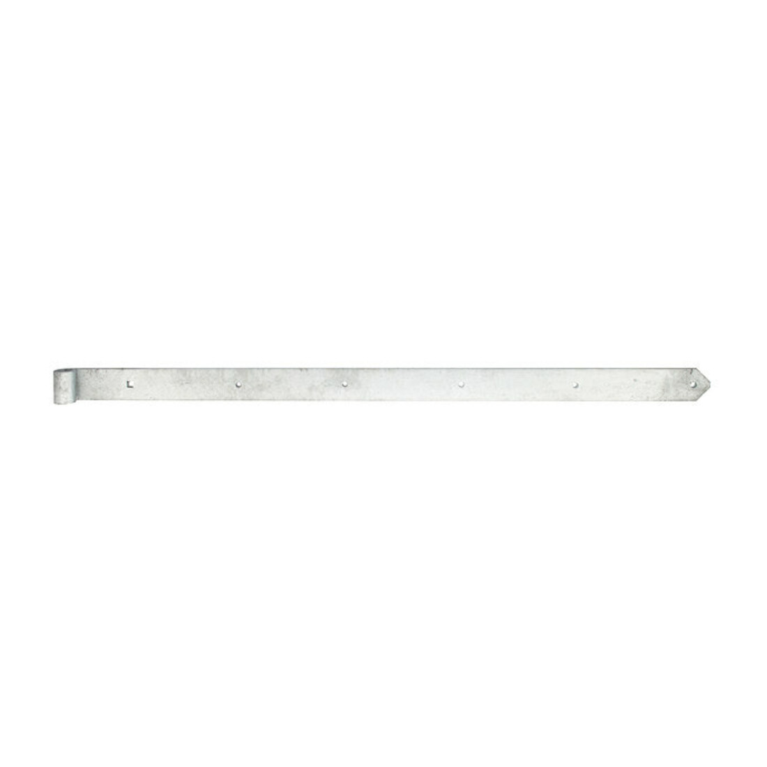 Charnière de magasin B.60mm L.1200x60mm S.8mm D.20mm STA TZN rd GAH