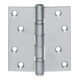 Charnière de porte à billes angulaire L.89mm B.89mm axe extensible en acier inoxydable-1