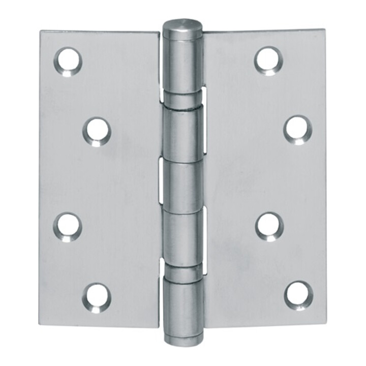 Charnière de porte à billes angulaire L.89mm B.89mm axe extensible en acier inoxydable