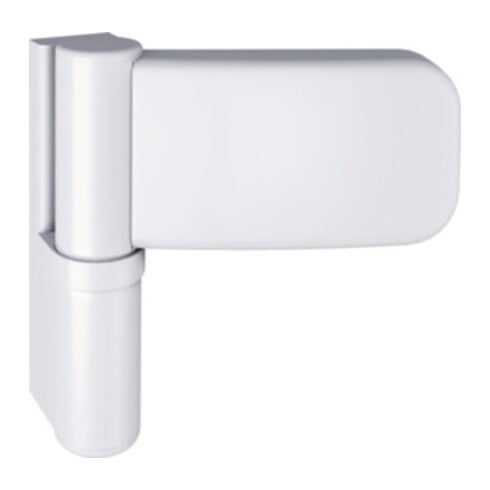 Charnière de porte d'entrée Siku 3D K 3030 en acier blanc