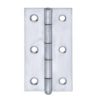 Charnière hauteur 81 mm largeur 128 mm pas de filetage 1,5 mm acier inoxydable