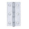 Charnière hauteur 81 mm largeur 128 mm pas de filetage 1,5 mm acier inoxydable-2