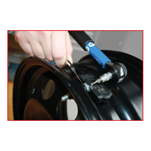 KS Tools Arrache-goupilles, octogonal, chromé brillant