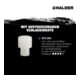 Chasse-goupilles L. 168 mm D. tête 10 mm nylon blanc, dur HALDER