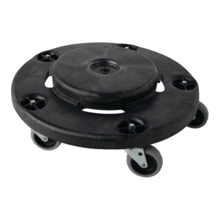 Châssis mobile plastique rond Pour tonne 76/121/166/208 l RUBBERMAID
