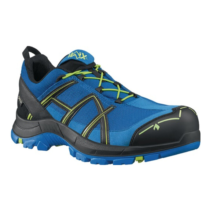 Chaussure de sécurité BE Safety 40 low taille 10,5 (45,5) bleu/citrus microfibre