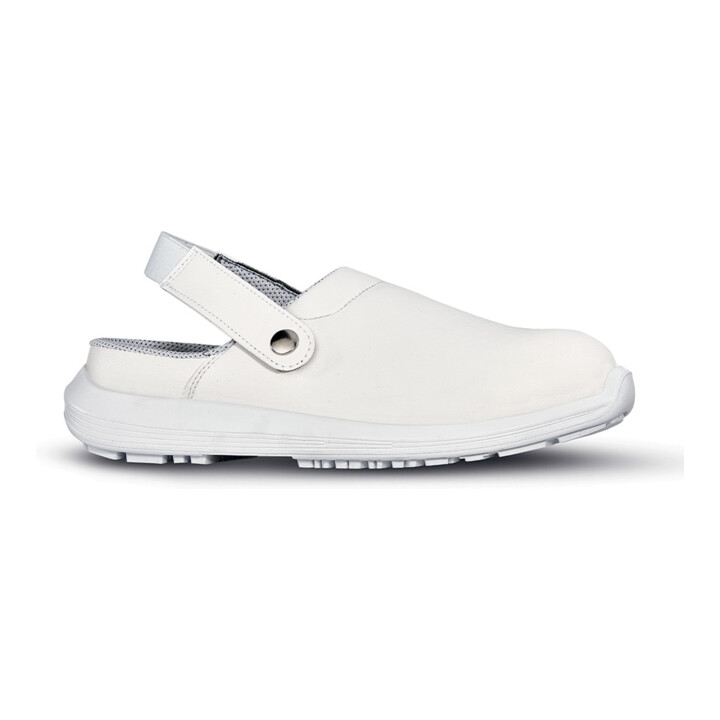 Chaussure de sécurité Clog Surge T. 36 blanc microfibres SB E A FO SRC EN ISO 20